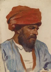 Portret van een oosterling